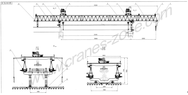 Beam Launcher with Varied Launching Capacities and Heights