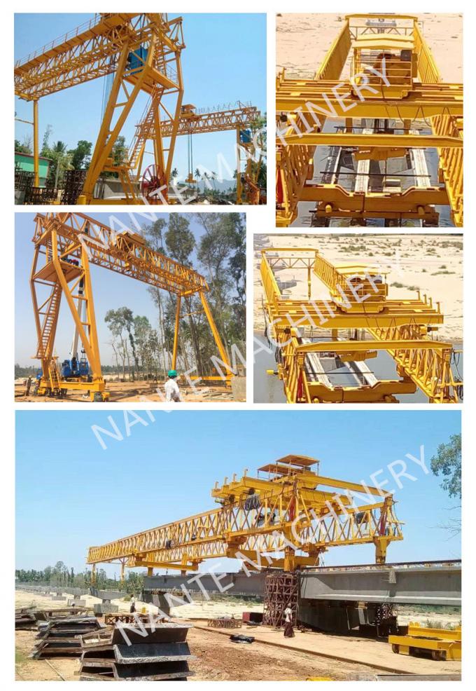 Nante JQG300t-40m Beam Launcher for highways. conventional railway bridge, passenger railway bridge