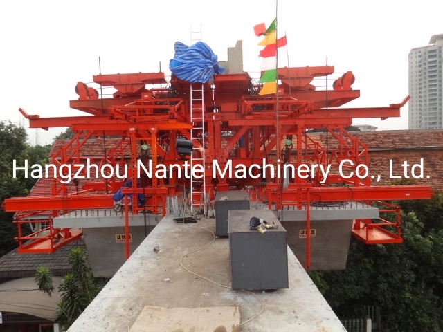 Bridge Construction Equipment Segment Lifter Hydraulic With Steel Wheel