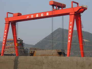 Lifting Motor Goliath Shipyard Cranes For Building Vessels