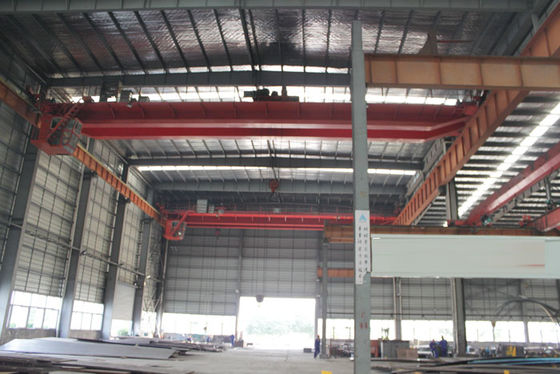 China Light Duty Double Girder Overhead Bridge Cranes for Repair Shops factory
