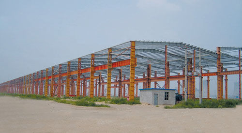 China Custom Structural Steel Frames and Metal Warehouse Buildings factory