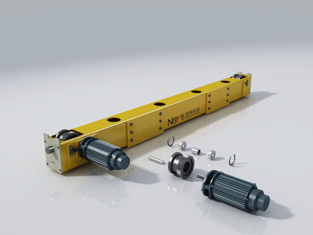 Electric Double Girder Overhead Crane End Carriage / Crane Replacement