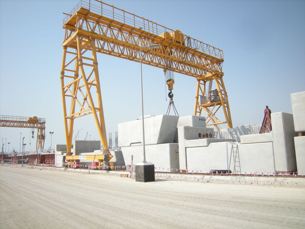 Customised Steel Rail Mounted Gantry Crane for Container Handling