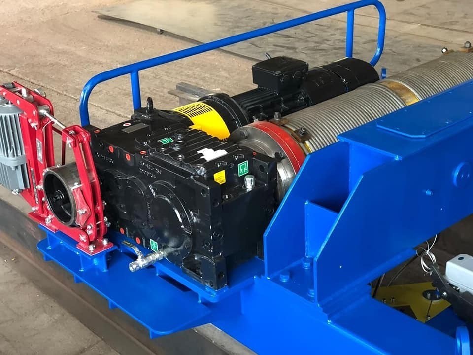 NWB 10T Electric Hoist Winch Dual Brake With one Thruster and one