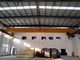 10T electric Single girder overhead cranes travelling crane for workhouse use lifting height 9m yellow / red color