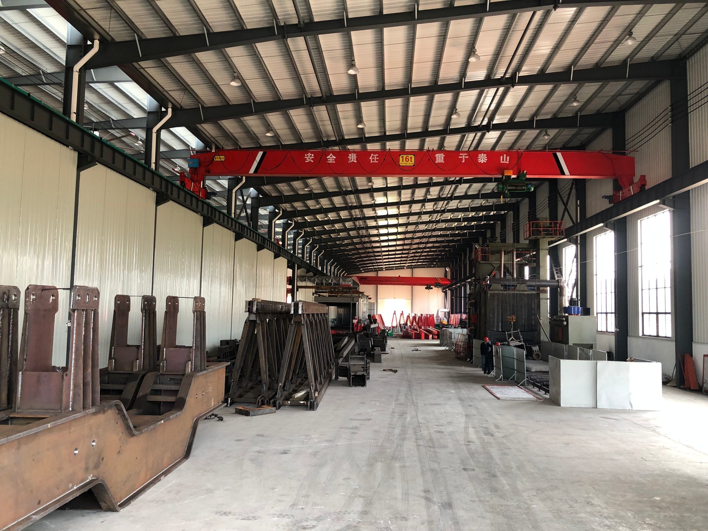 Light Duty Double Beam Bridge Crane For Repair Shops / Factory
