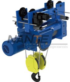 High Effciency Steel Electric Wire Rope Hoist 2 Ton For 6-30M Lifting Height