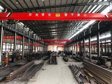 Electric Traveling Double Girder Overhead Cranes 16T For Repair Shops