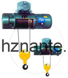5 Tons Electric Wire Rope Underhang Hoist CD / MD Lifting Equipment CE Passed
