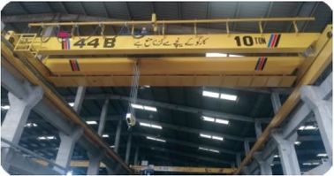 Industrial Double Girder Overhead Travelling Crane Hoist Iso Certification