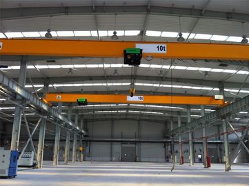 Industrial Single Girder Overhead Cranes With Electric Hoist Trolley