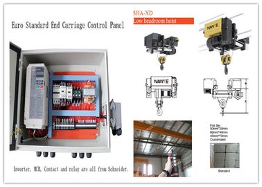 QD20t-22m Double Girder Overhead Cranes Travelling with Sturdy Cylindrical Motors