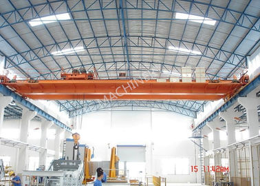 Heavy Loads / Wide Span Double Girder Overhead Electric Cranes For Warehouse