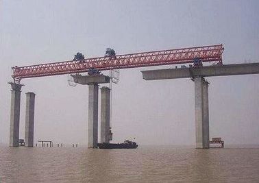 JQG420T-50M Beam launching gantry crane used to launching bridge