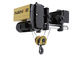 10 Ton Low Headroom Hoist with Adjustable Gauge / 6m Height Electric Wire Rope Hoist