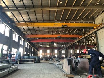 Electric Single Girder Overhead Travelling Crane Light Duty 10 Ton Bridge Crane 17m