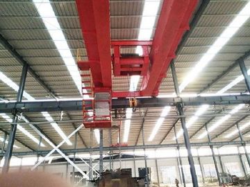 10 Ton Double Girder Overhead Cranes , Electric Travelling Bridge Crane