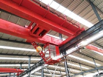 10 Ton Double Girder Overhead Cranes , Electric Travelling Bridge Crane