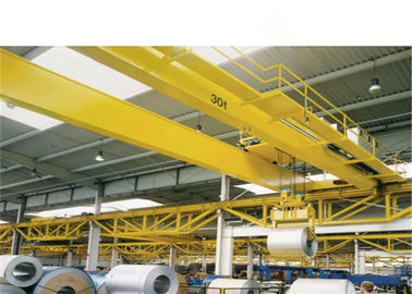 20t Double Girder Overhead Crane with 20m Span in Yellow A5 working duty