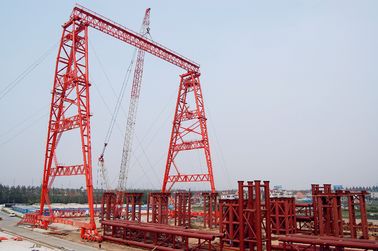 QME120t - 78m - 65m Truss Girder Outdoor Long Span Gantry Crane