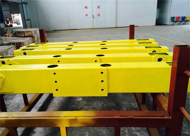 Electric Bridge Crane Parts End Carriage With Motor , Bridge Crane End Trucks